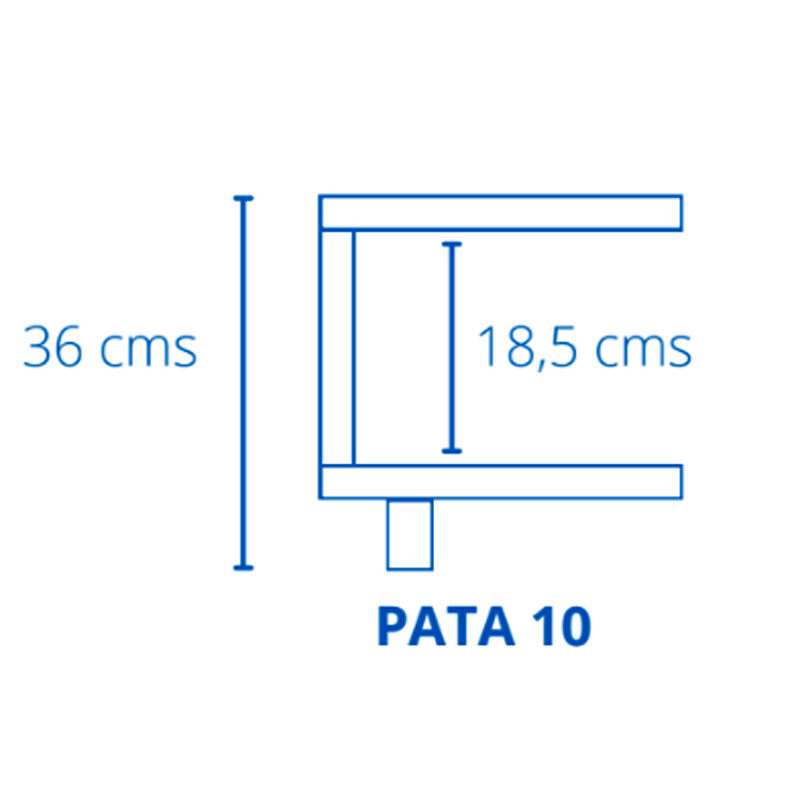 Queen. Canapé Abatible de madera - Imagen 4