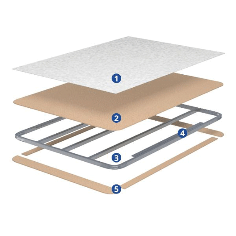 Queen. Canapé Abatible de madera - Imagen 3